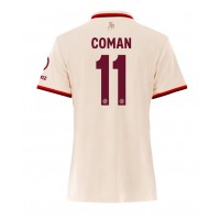 Camisa de Futebol Bayern Munich Kingsley Coman #11 Equipamento Alternativo Mulheres 2024-25 Manga Curta